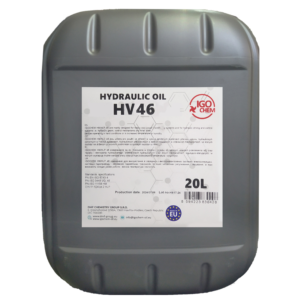 Гідравлічна олива IGOCHEM Hydraulic OIL HV 46